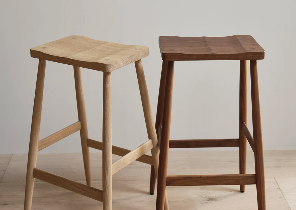 Saddle Counter Stool